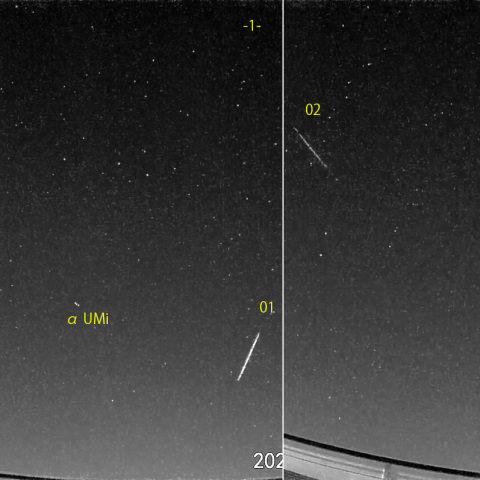 夜半後の流星N (26-03-24)