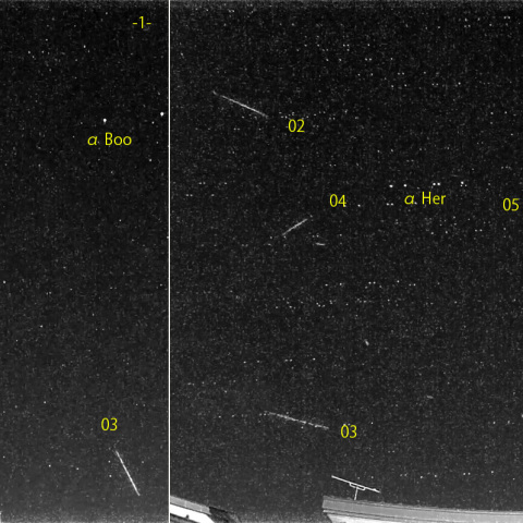 夜半後の流星S (26-03-25)