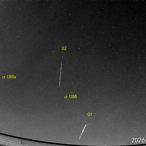 夜半後の流星N (26-03-30)