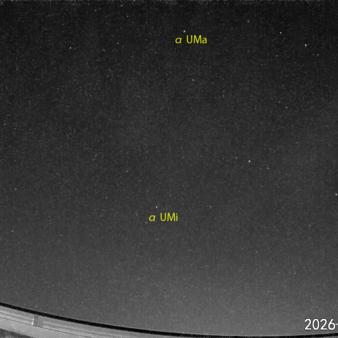 夜半前の流星N (26-04-05)