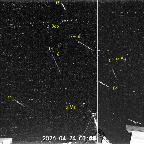 夜半後の流星S (26-04-24)