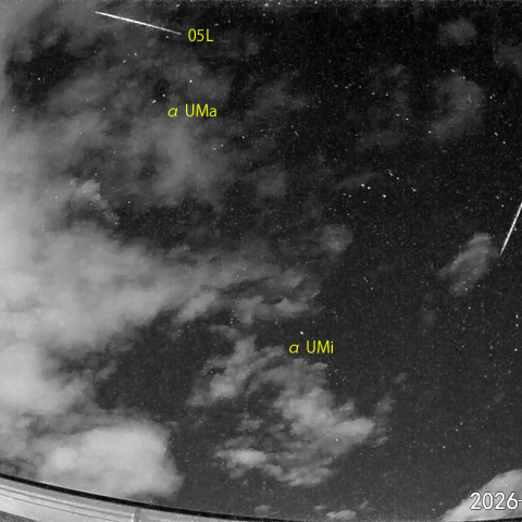 夜半前の流星N (26-04-24)