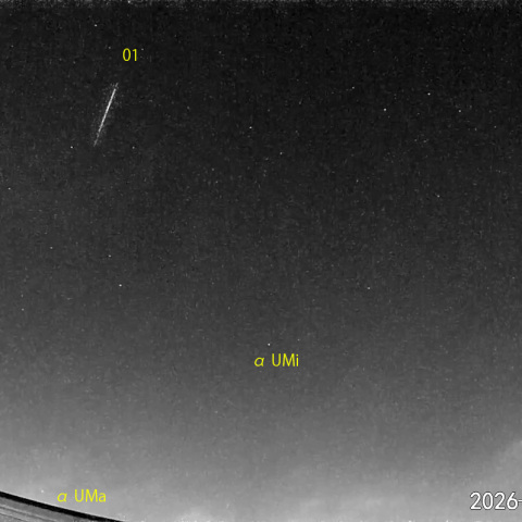 夜半前の流星N (26-07-10)