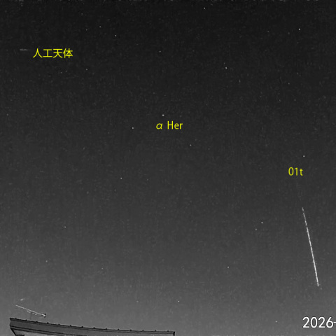 夜半前の流星S (26-08-05)