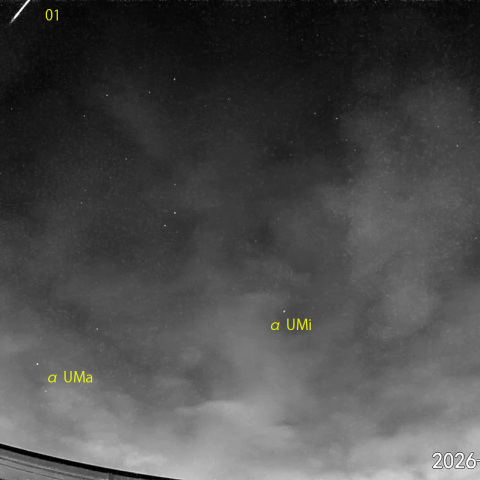 夜半前の流星N (26-08-05)
