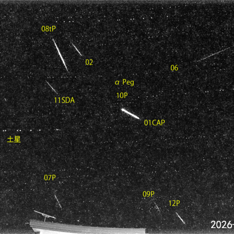 夜半後の流星S-1 (26-08-08)