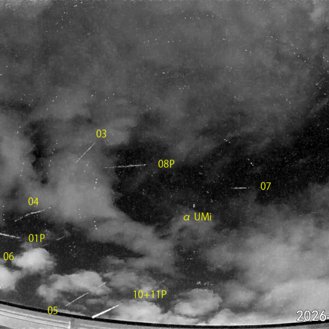 夜半後の流星N (26-08-09)