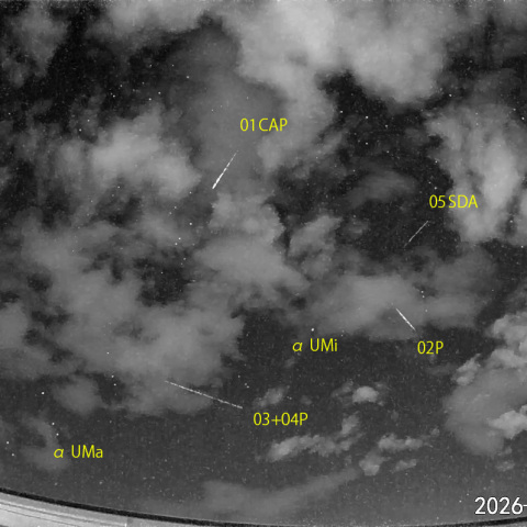 夜半前の流星N (26-08-10)