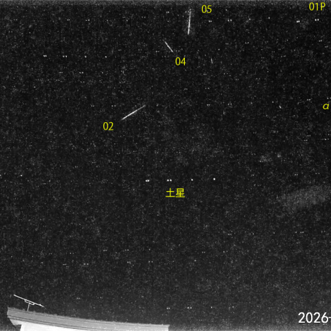 夜半後の流星S (26-08-21)