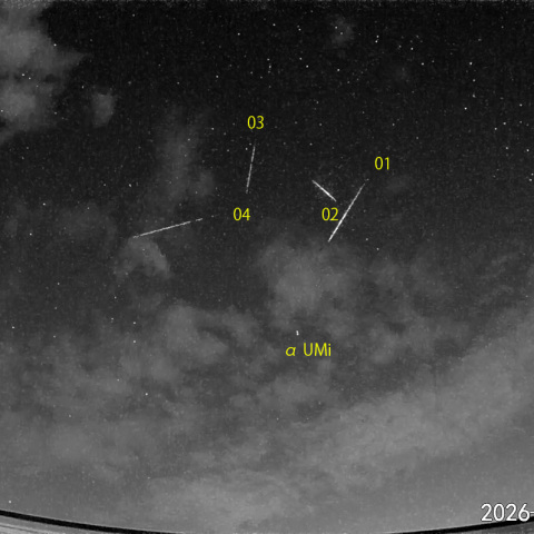 夜半前の流星N (26-09-04)