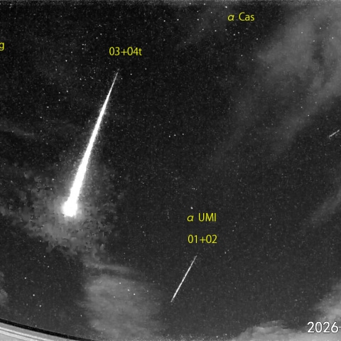 夜半前の流星N (26-09-30)