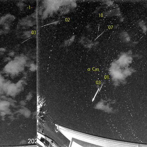 夜半後の流星N (26-10-15)