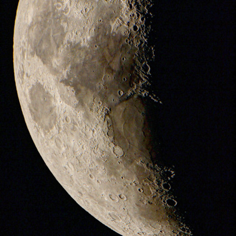 2013年7月14日の月