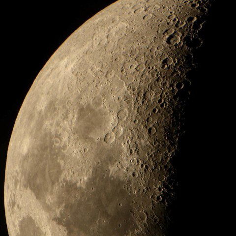 8月13日の月面南部