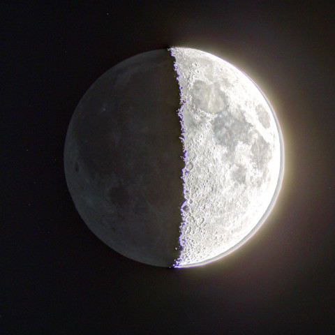 10月1日の地球照