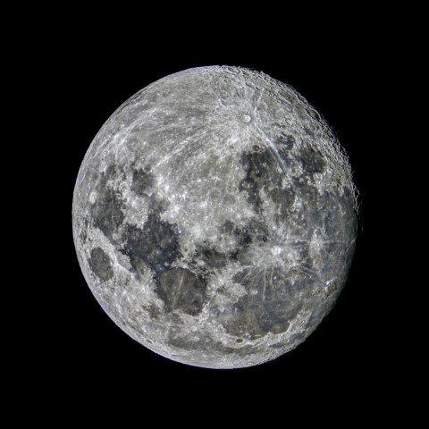 10月6日(十三夜)の月