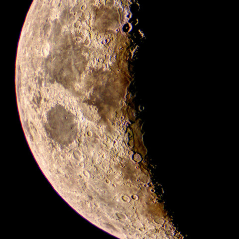 4月24日の月面北部