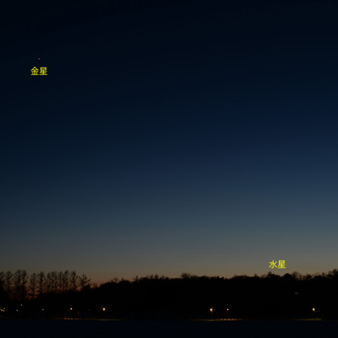 金星と水星