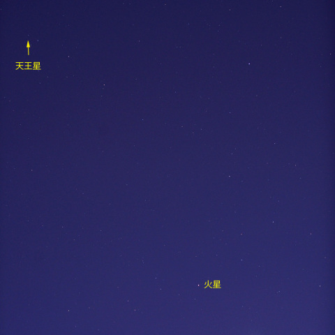 天王星、火星、金星