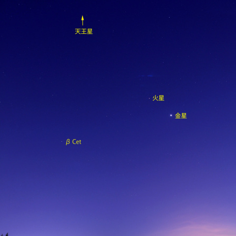 天王星、火星、金星