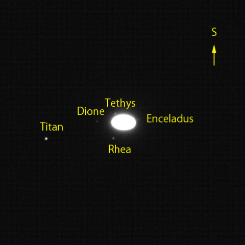 土星とその衛星
