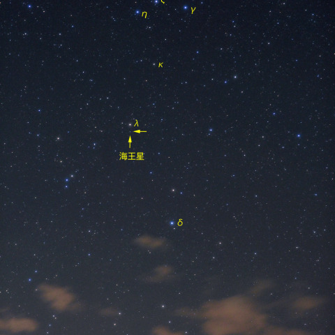 みずがめ座と海王星