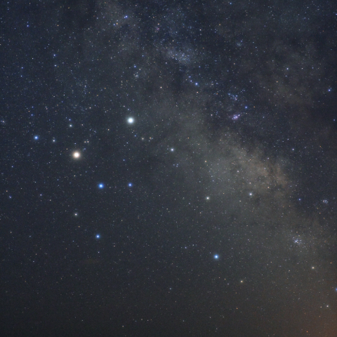 いて座と火星・土星