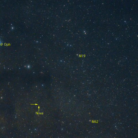 へびつかい座新星