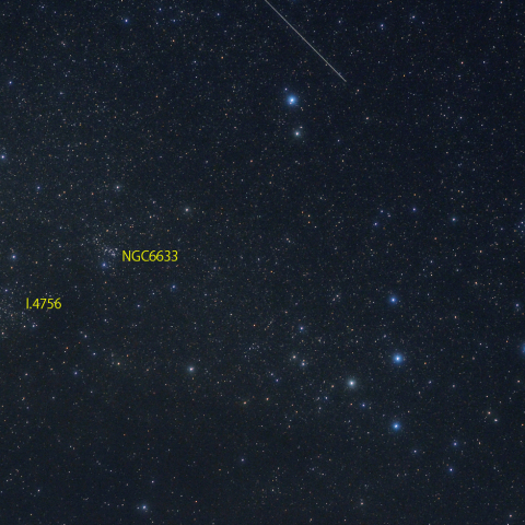 へびつかい座の星団