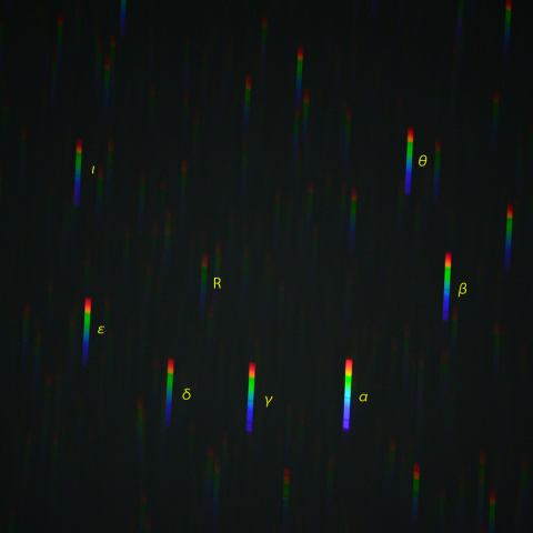 かんむり座のスペクトル