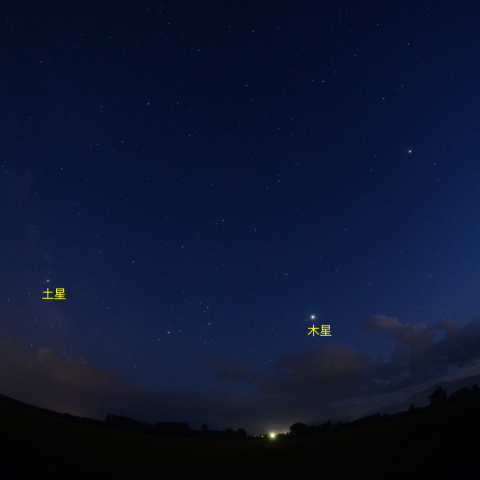 四大惑星の競演