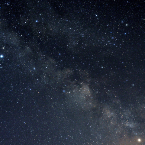 わし座～たて座にかけての天の川
