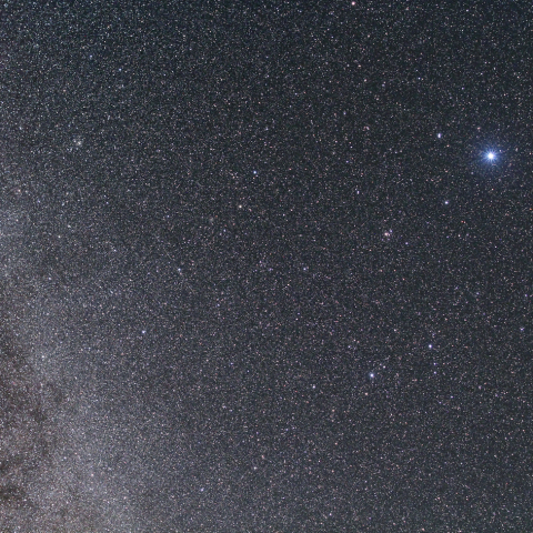 こと座と天の川