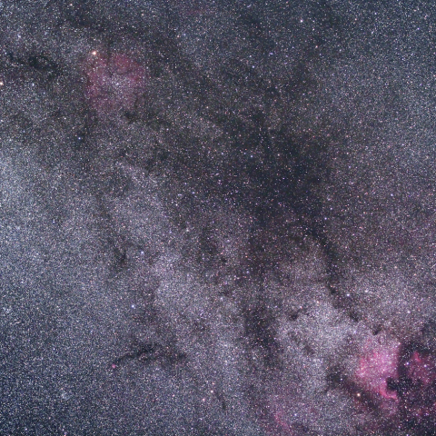 はくちょう座～ケフェウス座の天の川