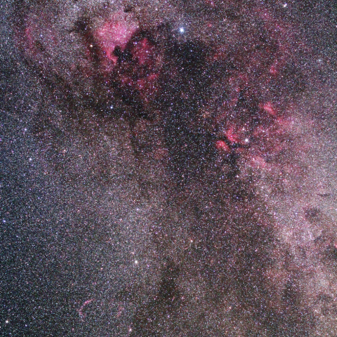 はくちょう座の星雲星団