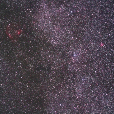 カシオペヤ座の星雲・星団