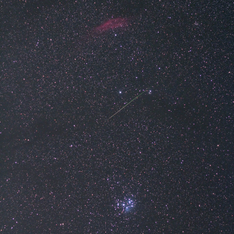 星雲・星団と流星