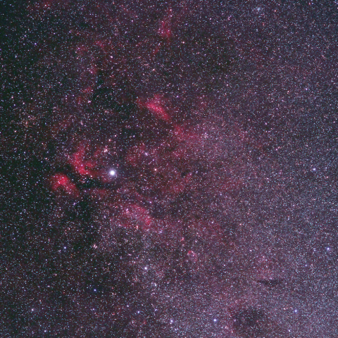 はくちょう座γ周辺の星雲