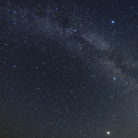 夏から秋の天の川