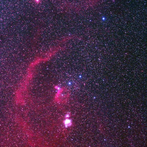 オリオン座主要部