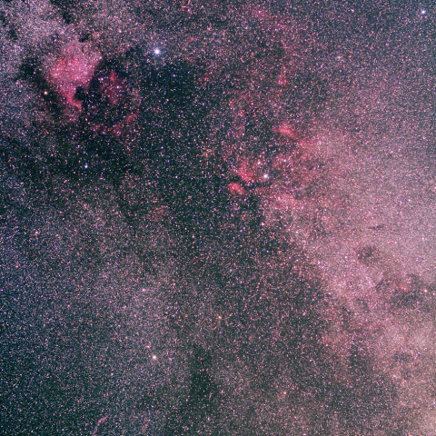 はくちょう座の星雲星団