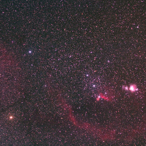 オリオン座主要部