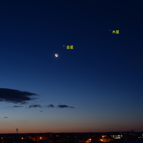 月と惑星の会合