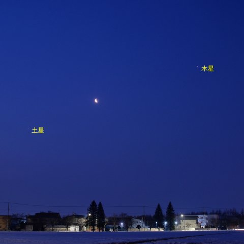 月と惑星の会合