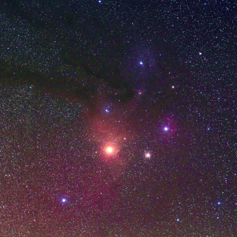 アンタレス周辺の星雲