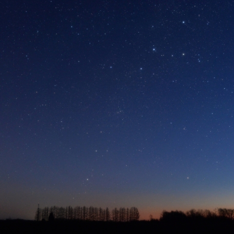 暁天のカシオペア、二重星団