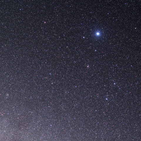 こと座と天の川