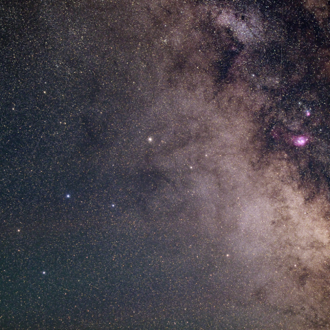 南斗六星と天の川