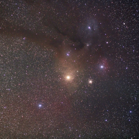 アンタレス周辺の星雲