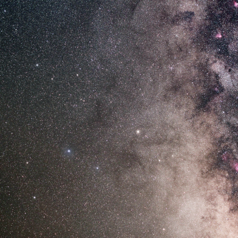 南斗六星と土星